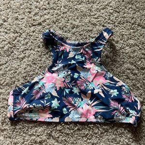 Razorback floral bikini top